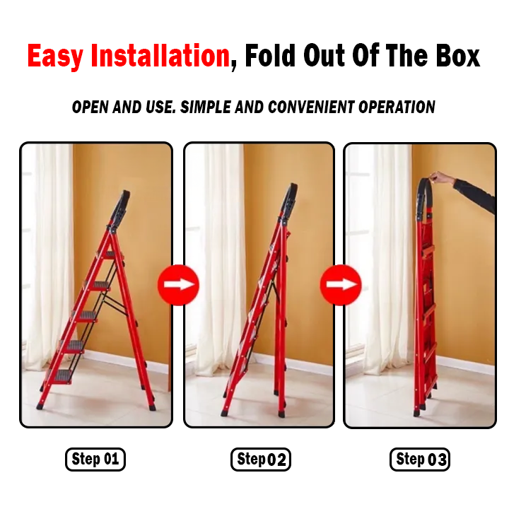 SPEEDY BEE: Ladder Foldable 4/5/6 Steps
