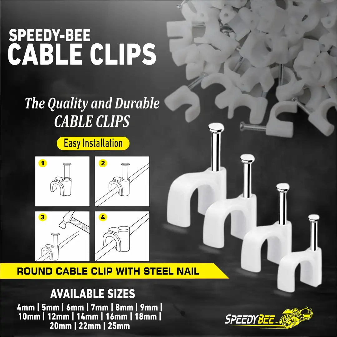 SPEEDY-BEE: CABLE CLIPS