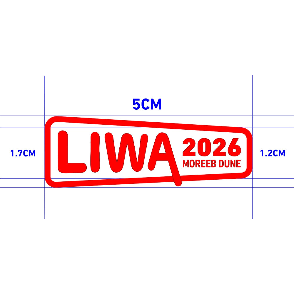 LIWA 2025+2026 METAL BADGE