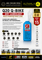 Q-BIKE DRY BICYCLE CHAIN LUBRICANT & Purpose Dry Lubricant