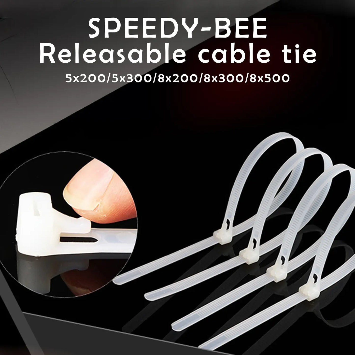 SPEEDY-BEE Cable tie: RELEASABLE