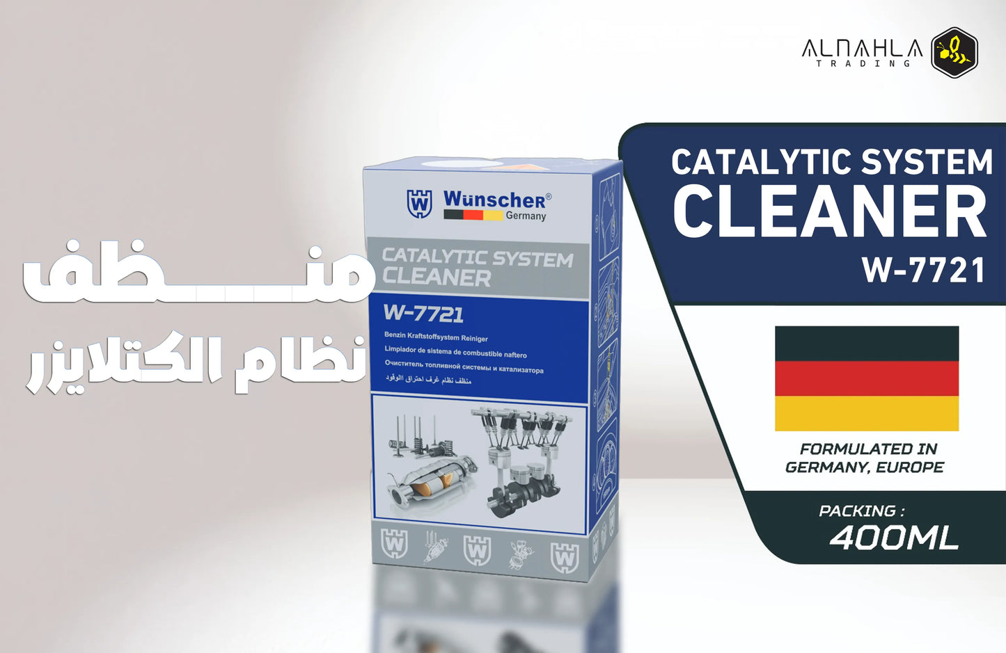 Wunscher: Catalytic system cleaner-Germany